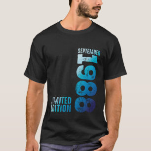 Since September 1988 1988 Year 1988 Retro 1988 Vin T-Shirt