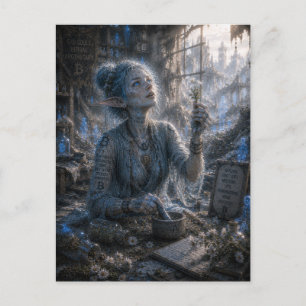 Sincere Admiration / Herbal Healer / Pharmacy Postcard