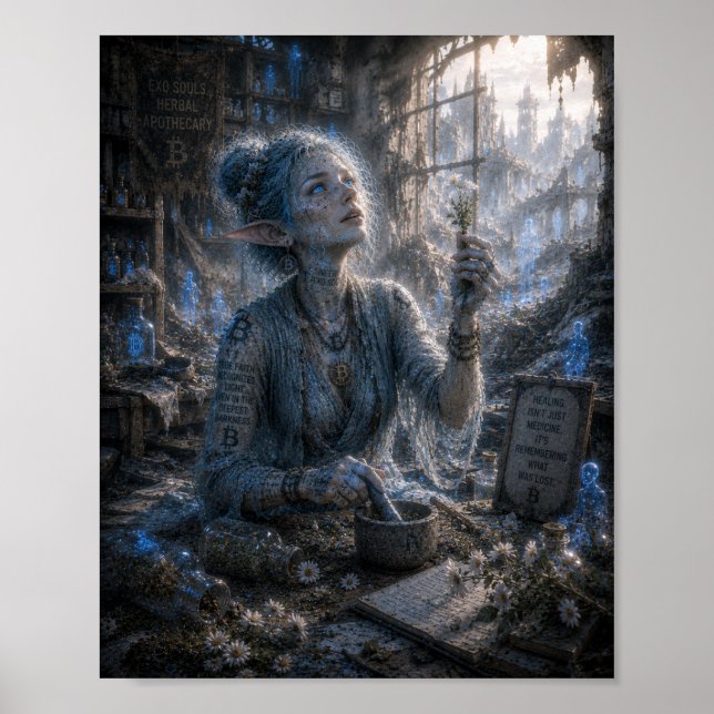 Sincere Admiration / Herbal Healer / Pharmacy Poster (Front)