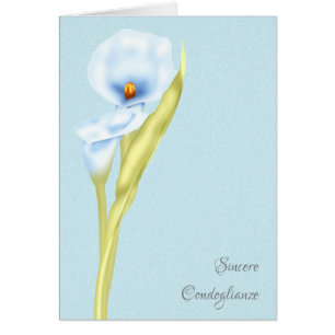 Sincere Condoglianze Italian Simply Stated