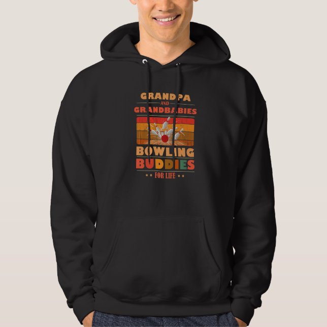 Sincere Grandbabies GRANDPA Buddies For Life Bowli Hoodie (Front)