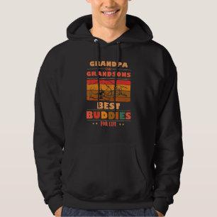 Sincere Grandparents Buddies For Life GRANDPA Gran Hoodie