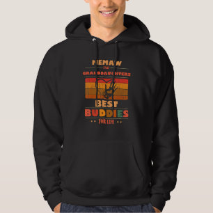 Sincere Grandparents Buddies For Life MEMAW Grandd Hoodie
