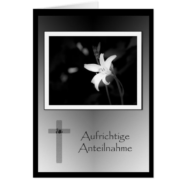 sincere sympathy (Front)