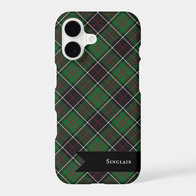 Sinclair Clan Hunting Tartan Variant Plaid (Back)