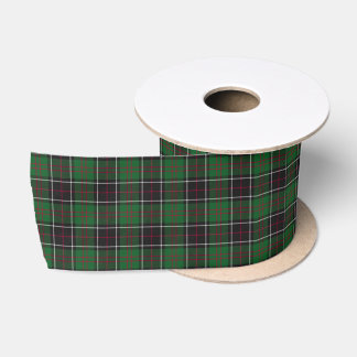 Sinclair Clan Hunting Tartan Variant Plaid Satin Ribbon