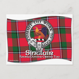 Sinclair Clan Postcard