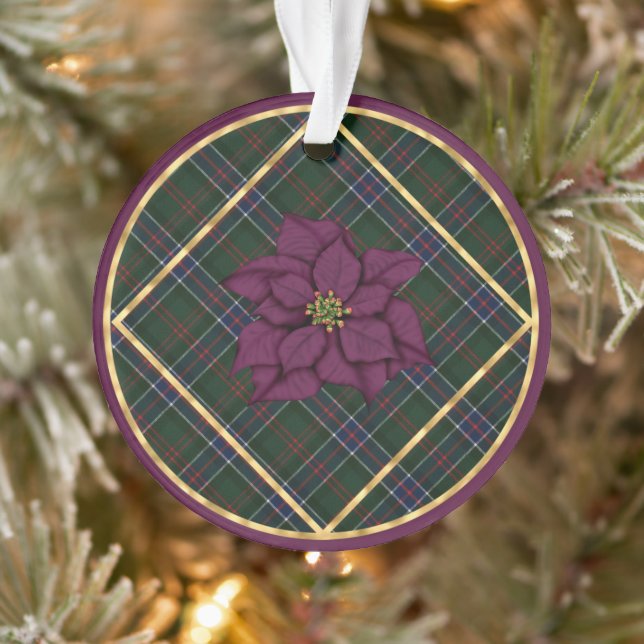 Sinclair Hunting Modern Original Scottish Tartan Ornament (Tree)