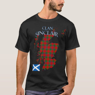 Sinclair Scottish Clan Tartan Scotland T-Shirt