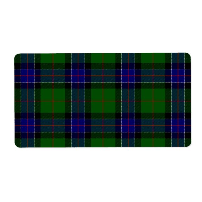 Sinclair tartan blue green plaid (Front)