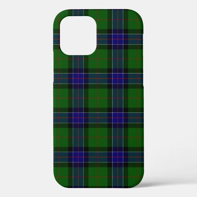 Sinclair tartan blue green plaid Case-Mate iPhone case (Back)