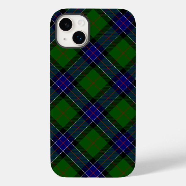 Sinclair tartan blue green plaid Case-Mate iPhone case (Back)
