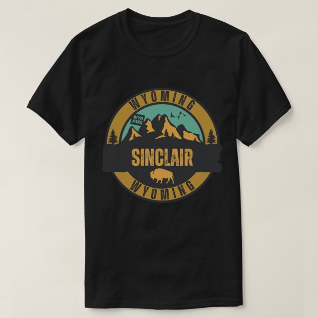Sinclair, Wyoming T-Shirt (Design Front)