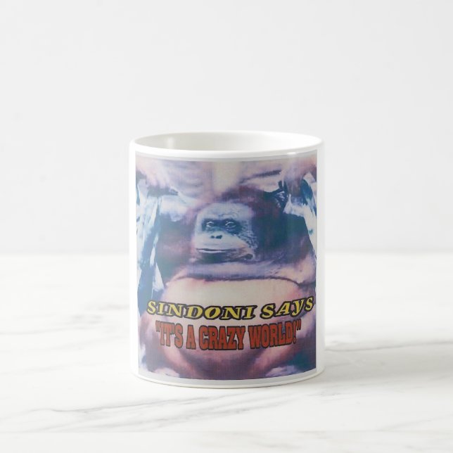 Sindoni Says It's A Crazy World Coffee Mug (Center)