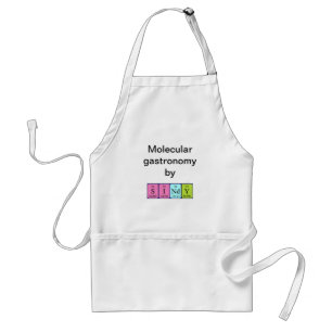 Sindy periodic table name apron