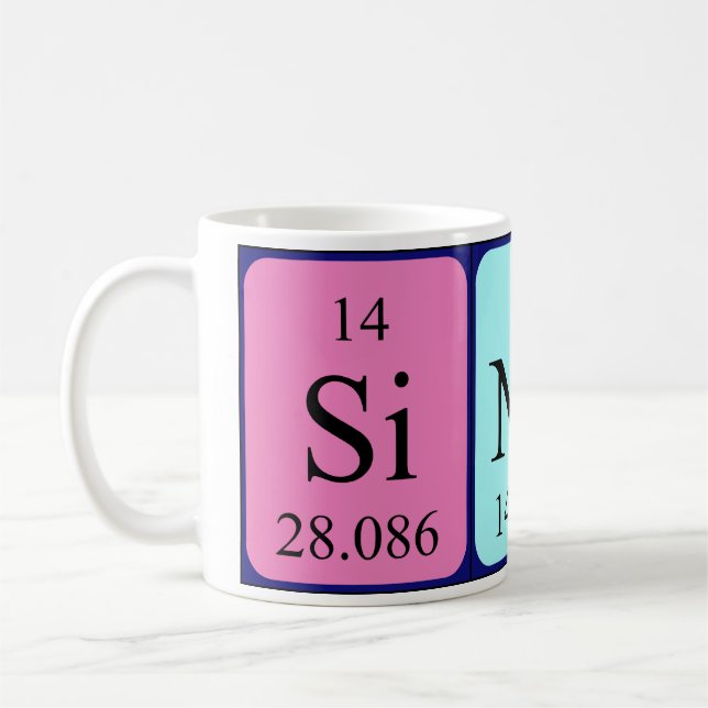 Sindy periodic table name mug (Left)