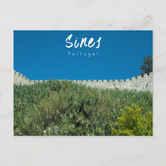 Sines Castle Wall - Portugal Postcard