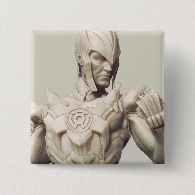 Sinestro Alternate 15 Cm Square Badge (Front)