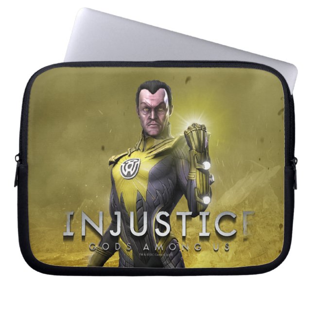 Sinestro Laptop Sleeve (Front)