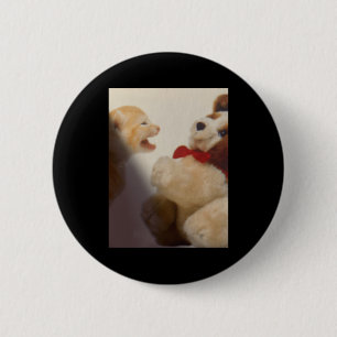 Sing  6 cm round badge