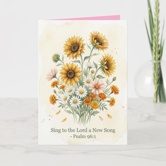 Sing a New Song Card (Front)