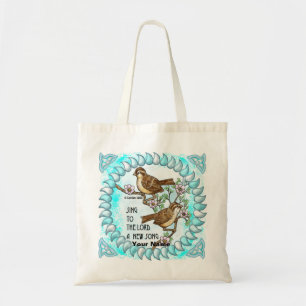 Sing a New Song Christian Tote Bag