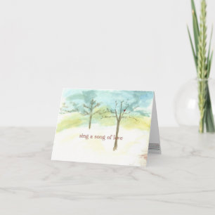 sing a song of love holiday card