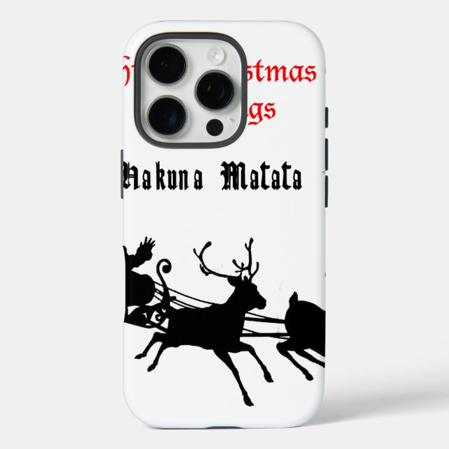 Sing Along Christmas – Carols & Festive Joy Case-Mate iPhone Case (Back)