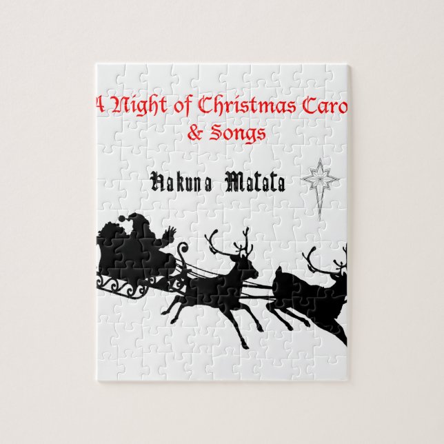 Sing Along Christmas – Carols & Festive Joy Jigsaw Puzzle (Vertical)