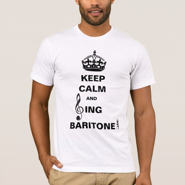 Sing Baritone T-Shirt (Front)