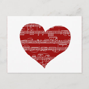 sing me a song about love postcard