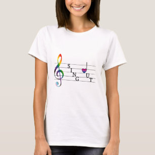 Sing Out Bisexual Pride T-Shirt
