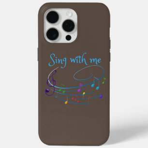 sing with me iPhone 15 pro max case