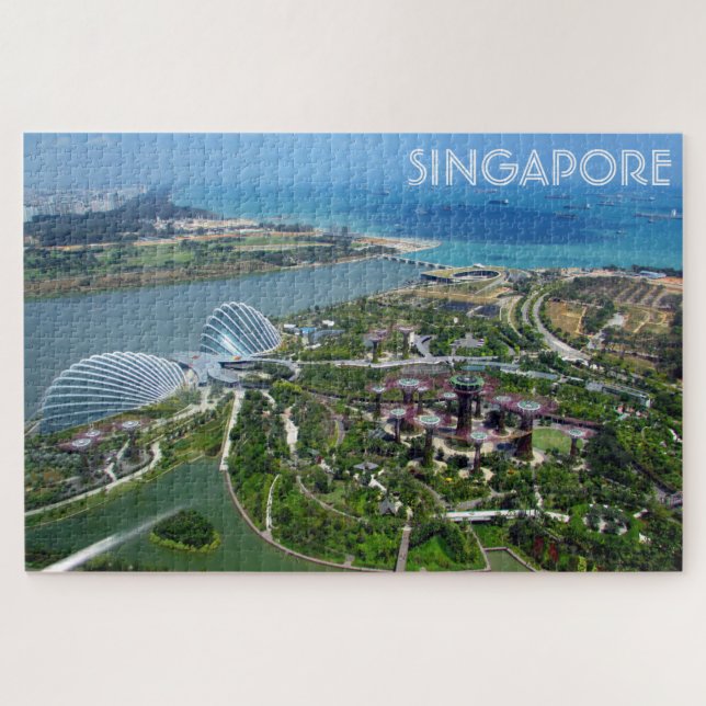 singapore bay gardens jigsaw puzzle (Horizontal)