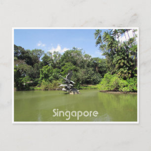 singapore botanic gardens postcard