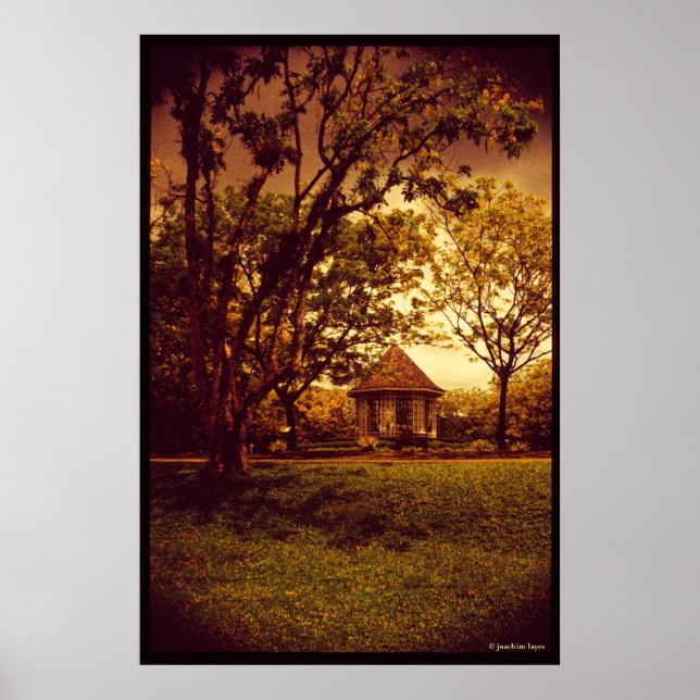 Singapore Botanical Garden Poster (Front)