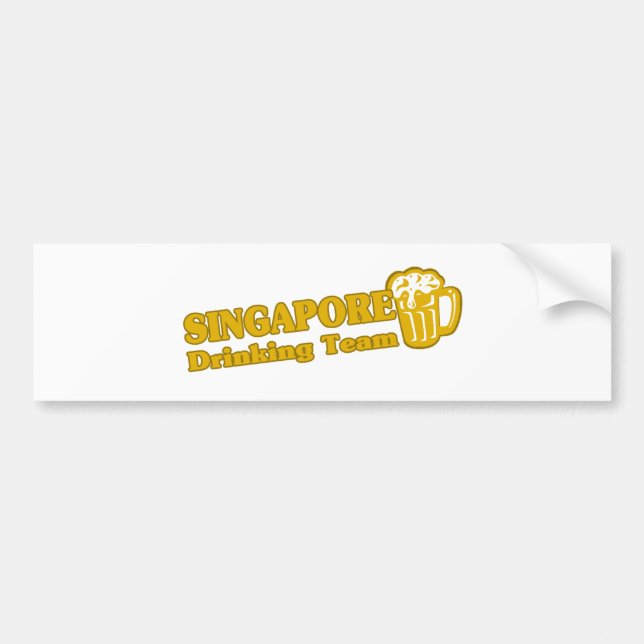 SINGAPORE BUMPER STICKER (Front)