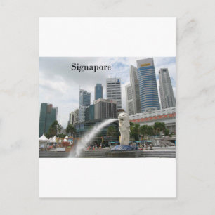 singapore (by St.K) Postcard