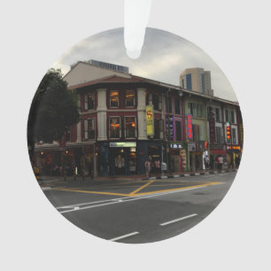 Singapore Chinatown #1-2 Ornament