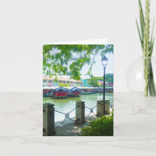 Singapore Clarkes Quay photographic everyday card