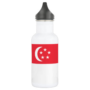 Singapore Flag 532 Ml Water Bottle