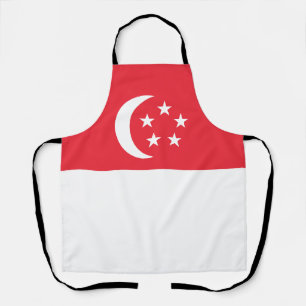Singapore Flag Apron