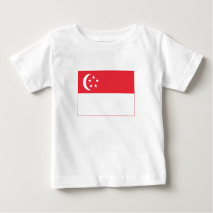 Singapore Flag Baby T-Shirt