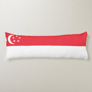 Singapore flag body cushion