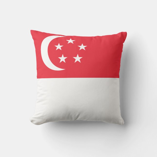 Singapore Flag Cushion (Front)