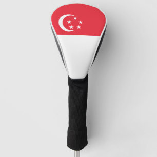 Singapore Flag Golf Head Cover
