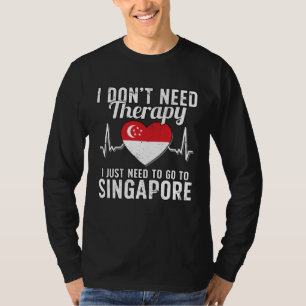 Singapore Flag I Vacation I Singapore T-Shirt