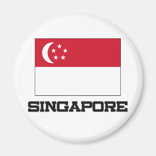 Singapore Flag Magnet