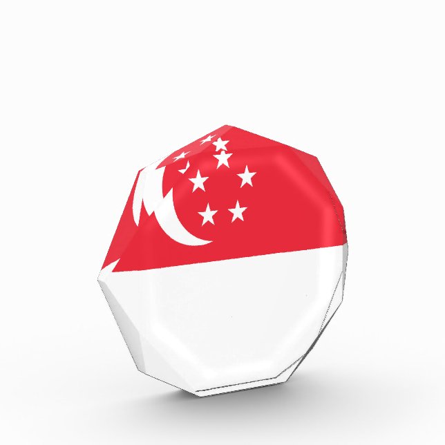 Singapore flag photo block (Left)