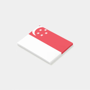 Singapore Flag Post-it Notes